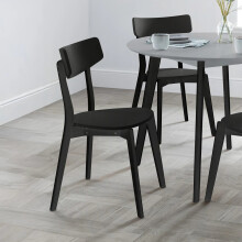 Set of 2 Casa Black Dining Chairs