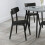 Set of 2 Casa Black Dining Chairs 1