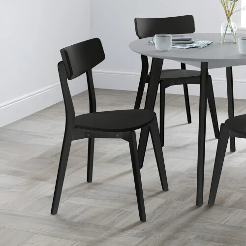 Set of 2 Casa Black Dining Chairs