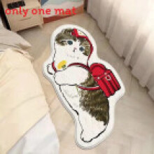 (Style 25, 50x80cm) Cartoon Mofusand Shape Floor Mat With Polyester Fabric For Home Office And