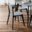 Set Of 2 Casa Dining Chairs Grey/Black 1