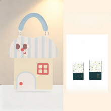 (Style 3)Niedlicher Cartoon Leder Taschentuchhalter mit Wandbehangfunktion für Zuhause Schlafzimmer und Schlafsaal