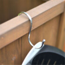 (Hook,1Pcs)Wall Hanging Flower Pots Garden Fence Balcony Basket Plant Pot Planter Decor