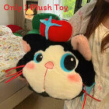 (Blue Eyes, 60cm) Black Cat Stuffed Cushion With Highquality Plush For Couch Gift And Giving