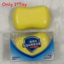 (Yellow Squeeze) Squishy Soap Ball Stress Balls Filled Soft Squeeze Fidget Toy Anti Stress Anxiety Gifts Relief Party