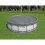 Bestway Bestway Poolabdeckung Ø4,27 m Rund Polyester Grau 1