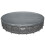 Bestway Bestway Poolabdeckung Ø6,71 m Rund Polyester Grau 1