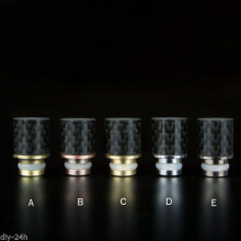 (Set)Black Smoking Mouthpiece Durable Material Electronic Cigarette Accessories Tool