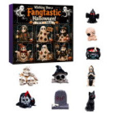 (Style 5)Halloween Resin Skeleton Ghost Pumpkin Figures Collection For Parties And Gift Exchanges