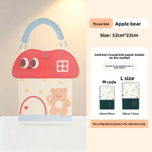 (Style 9)Lindo soporte de pañuelos de cuero de dibujos animados con función para colgar en la pared para el hogar dormitorio y dormitorio