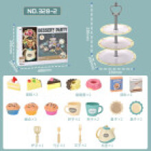 (3282) Versatile Childrens Pretend Play Kitchenware Set With Vibrant Supermarket Register And Electric Juicer Playtime Educational For
