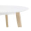 Casa Round Dining Table White/Oak 5