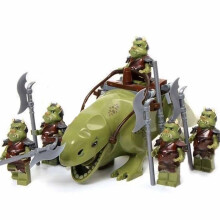 (A- Gamorran guard Wet Back Beast) Star Wars Large Toy Action Building Blocks Set Christmas Kids Gift Decoration
