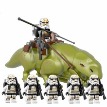 (C-Stormtrooper Wet Back Beast) Star Wars Large Toy Action Building Blocks Set Christmas Kids Gift Decoration