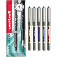 (Black, Blue, Red, 5) uni-ball EYE UB-157E Rollerball 0.7mm Pens