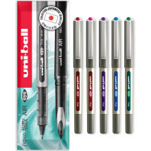 (Red, Pink, Violet, Light Blue, Green, 5) uni-ball EYE UB-157E Rollerball 0.7mm Pens
