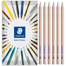 STAEDTLER Noris Natural FSC Wood Graphite Pencils, 6 Pack, HB