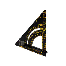 Säädettävä puusepänviivain - STANLEY - QUICKSQUARE STHT46056-0 - 180 mm - Korkealaatuinen alumiini - Säädettävä varsi