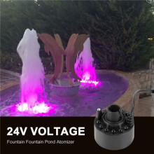 4X Mist Maker, Indoor Fountain Foggers, Small Pond Fog Machine Atomizer Air Humidifier for Halloween, Christmas