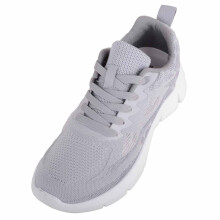 (UK7, Grey) ABSOLUTE FOOTWEAR Lightweight Lace Up Sports Walking Leisure Trainer Sneakers