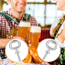 60 Sztuk Boże Narodzenie Otwieracz do Butelek Otwieracz do Butelek DIY Piwo Otwieracz do Butelek Pusty Otwieracz do Butelek dla Projektu