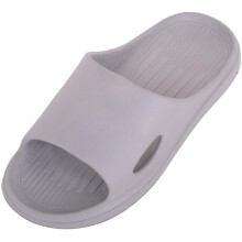 (UK4, Grey) ABSOLUTE FOOTWEAR Easy Slip On Summer Holiday Open Toe Sports Slider Mules