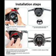STARTRC Wide Angle Lens for 4 Pro Drone Augmented Lens 110 Degree Wide Angle Filming for 4 Pro Accessories