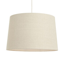 (16 Inch, Single) Litecraft Muriel Lampshade Beige