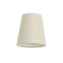 (5 Inch, Single) Litecraft Muriel Lampshade, Beige