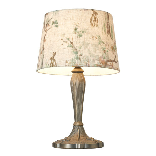 (Table Lamp) Litecraft Ossie Lamp & Shade, Natural