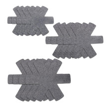 Pan Protector Set - Felt Pot Pan Protectors - Scratch Protection Pads - 3 Sizes - 12PCS