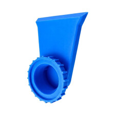 (Blue) Plastic Pool Return Fountain Leak Proof 3D Printing Swimming Pool Waterfall Universal Thread Water Fun Pool Spray Nozzle