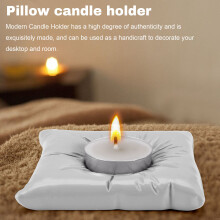 Candle Holder Pillow Shape Resin Candle Holders Stand Candles Stand Decoration Jewelry Storage Tray A
