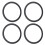 Owala FreeSip water bottle replacement gasket 4 pack 1