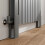 Floor Mounting Radiator Leg Kit Support for Double Flat Panel Radiators, Anthracite Grey 3