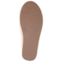 (UK7-8, Cream) ABSOLUTE FOOTWEAR Slip On Lightweight Warm Winter Fluffy Open Back Cosy Mule Slippers