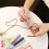 Ergonomic Crochet Hooks Set, Ceramic Handle Alumina Knitting Needles for DIY Weaving 6