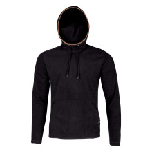JACK PYKE Unisex Adult Regular/Classic Country Hoodie with Antiqued Faux Leather Piping - Anthracite