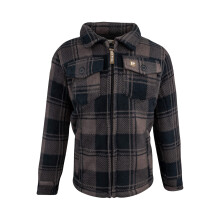 JACK PYKE Junior Tundra Check Shirt Brown Large