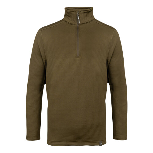 JACK PYKE JACK PYKE Waffle Mens Fleece Top Green Medium