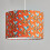 Litecraft Murphy Monkey Print Lampshade, Orange 5