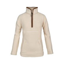 JACK PYKE Ladies Half Zip Sherpa Fleece Pullover Sail Large