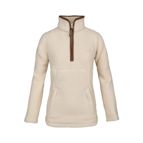 JACK PYKE JACK PYKE Ladies Half Zip Sherpa Fleece Pullover Sail Large