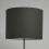 (Single) Litecraft Leyton Drum Lampshade Dark Grey 3