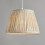 Litecraft Hedley Ruched Pleated Lampshade, Sage 3