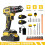 2 Battery 21V Cordless Drill Combi Driver High Power Electric Screwdriver Set UK 1