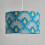 (Blue) Litecraft Linzy Leaf Print Drum Lampshade 4