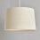 (16 Inch, Single) Litecraft Muriel Lampshade Beige 3
