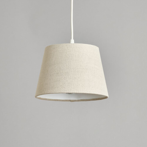 (8 Inch, Single) Litecraft Muriel Lampshade, Beige 2