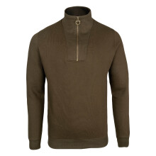 Jack Pyke Men’s Half Zip Sweatshirt Dark Olive 3X-Large